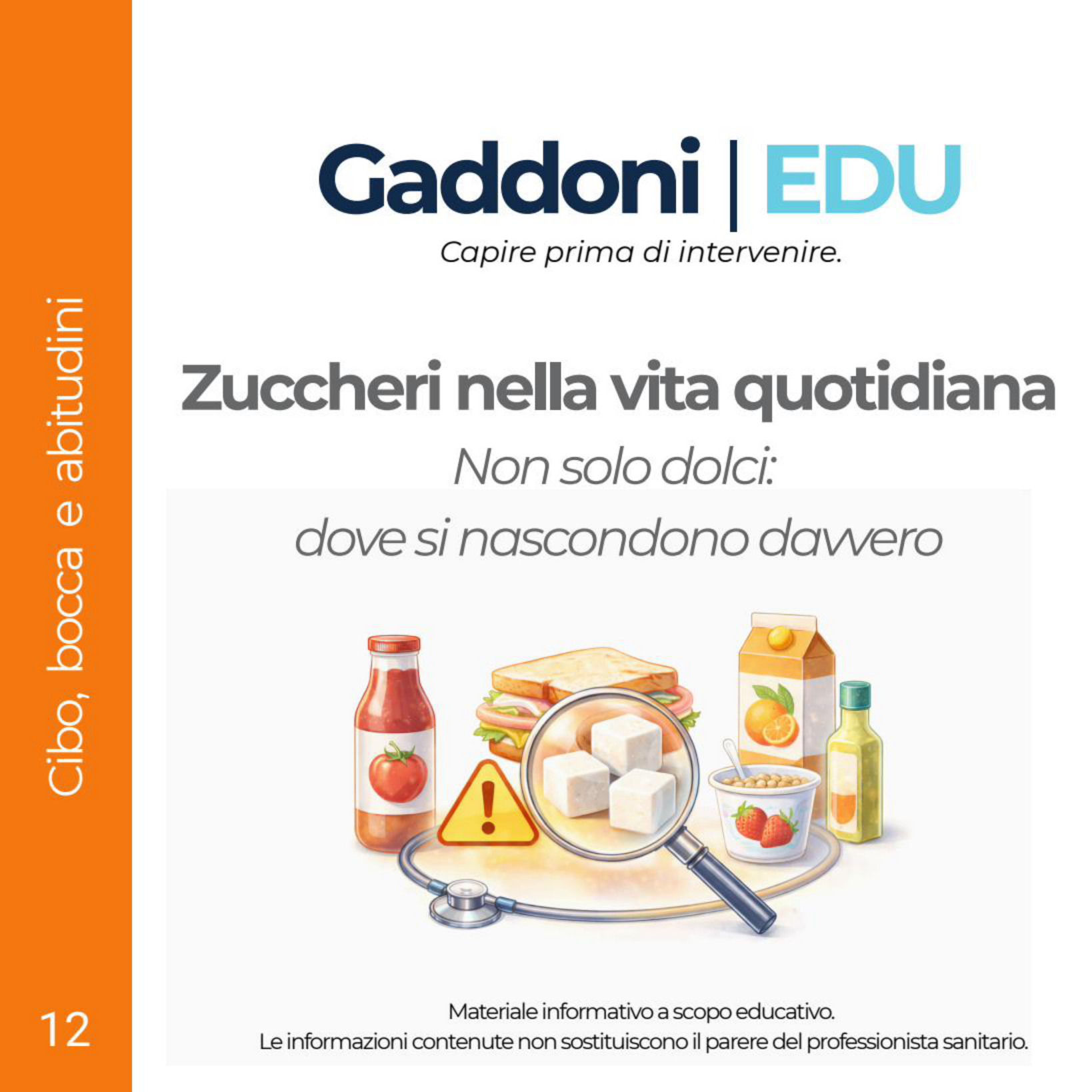 Copertina Zuccheri nella vita quotidiana
